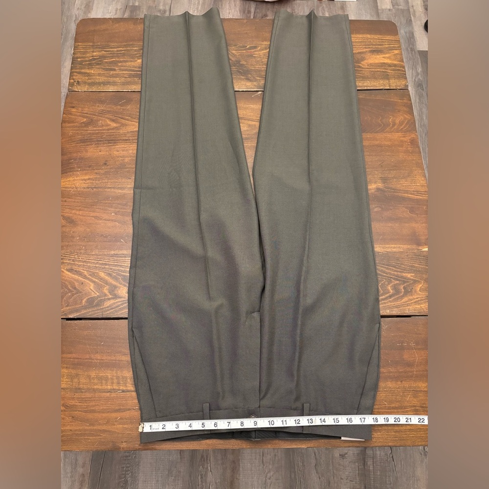 Haggar Men's Dark Brown Dress Pants